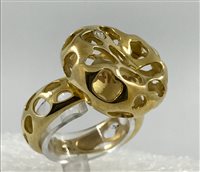 Anillo Anteo Mujer in Oro amarillo Diamante 0.05 Ct TPB9KTB-15 - TPB9KTB-15
